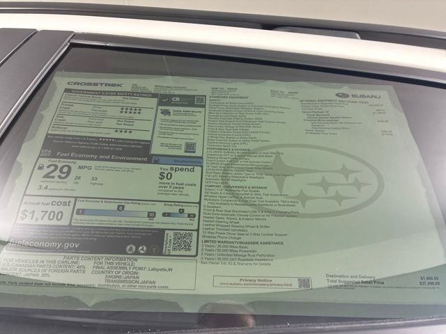 2026 Subaru CROSSTREK Limited