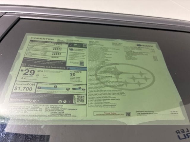 2026 Subaru FORESTER Limited