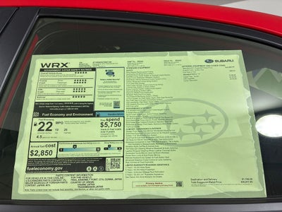 2026 Subaru WRX Premium