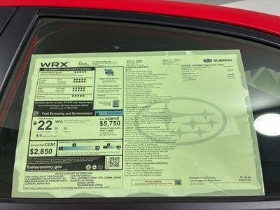 2026 Subaru WRX Premium
