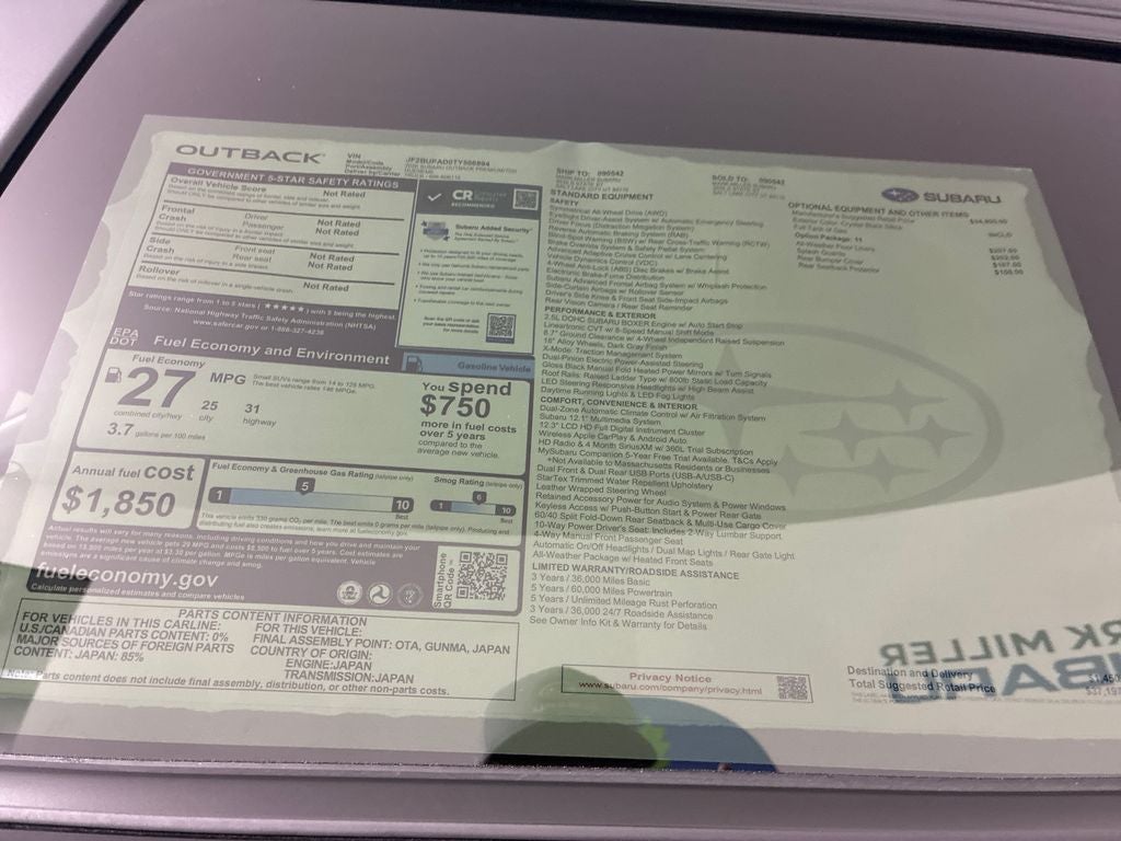 2026 Subaru OUTBACK Premium