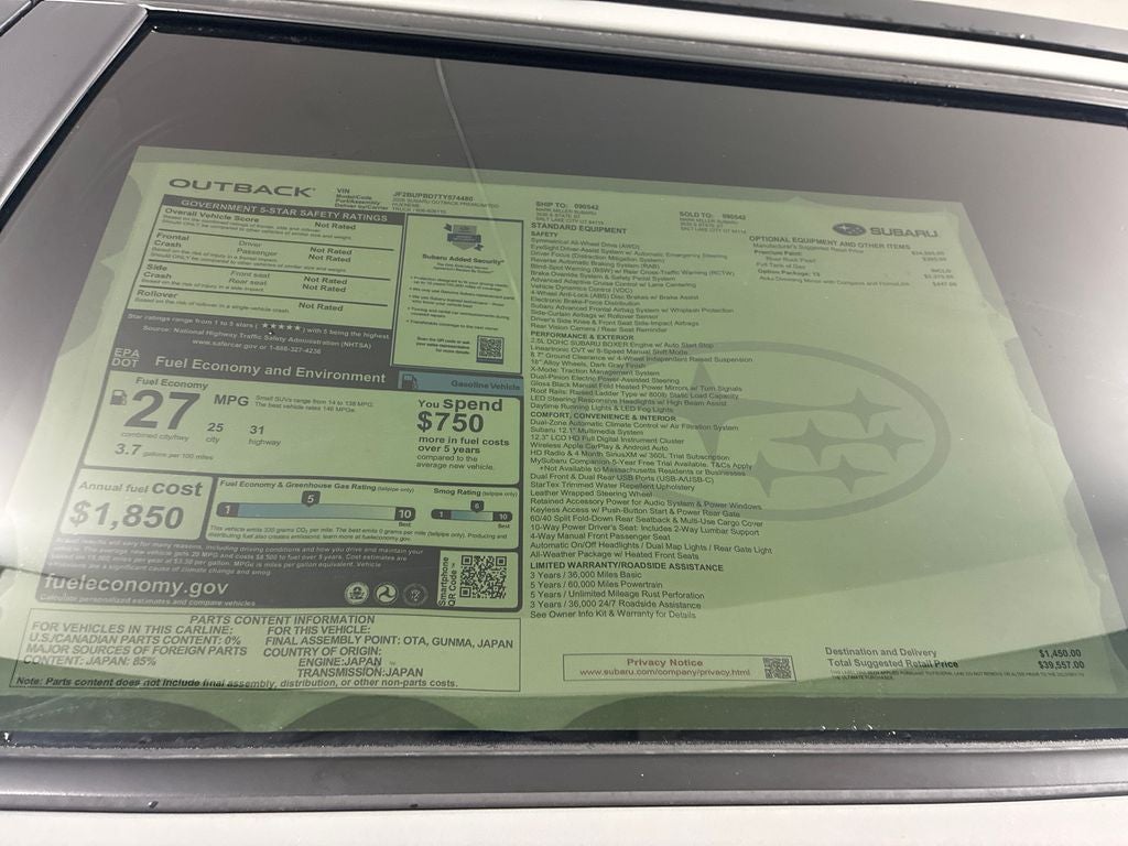 2026 Subaru OUTBACK Premium