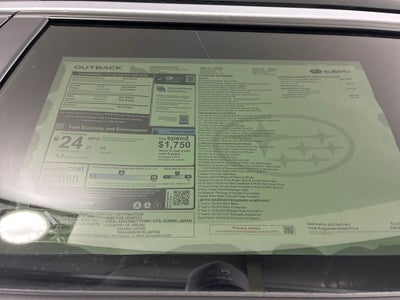 2026 Subaru OUTBACK Limited XT