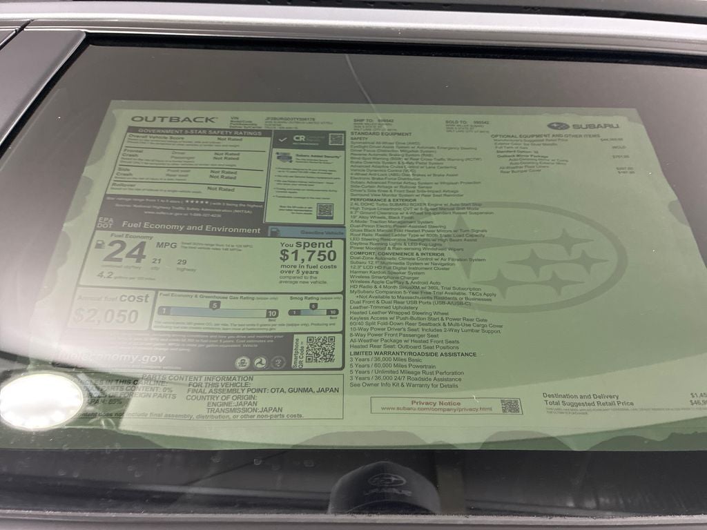 2026 Subaru OUTBACK Limited XT