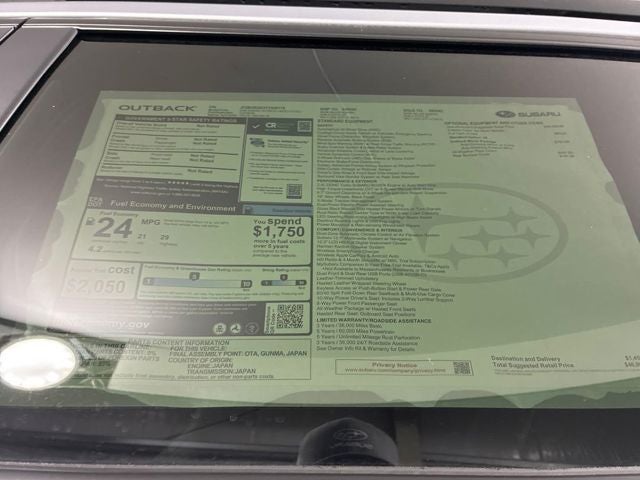 2026 Subaru OUTBACK Limited XT