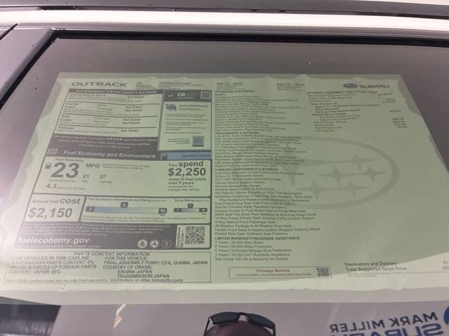 2026 Subaru OUTBACK Wilderness
