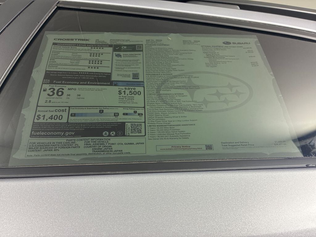 2026 Subaru CROSSTREK Limited Hybrid