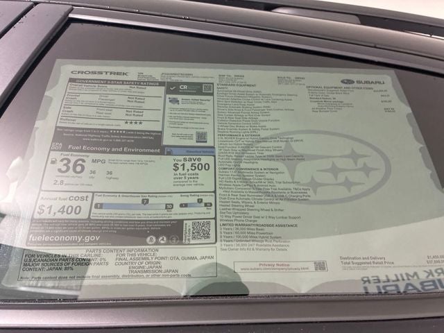 2026 Subaru CROSSTREK Limited Hybrid