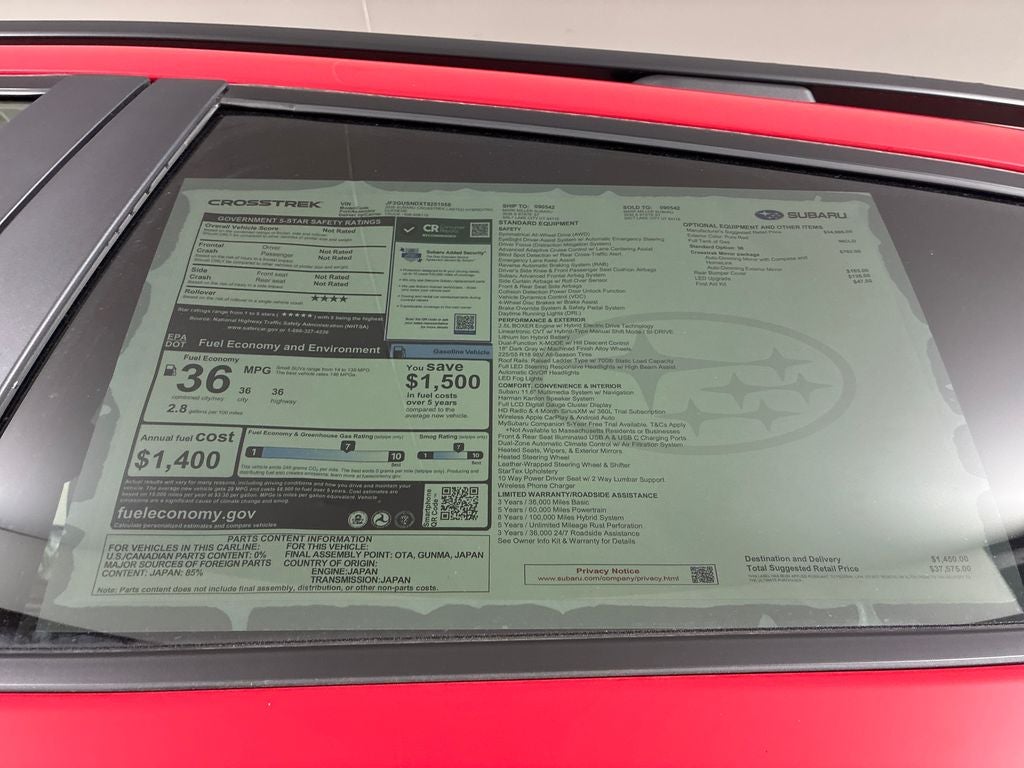 2026 Subaru CROSSTREK Limited Hybrid