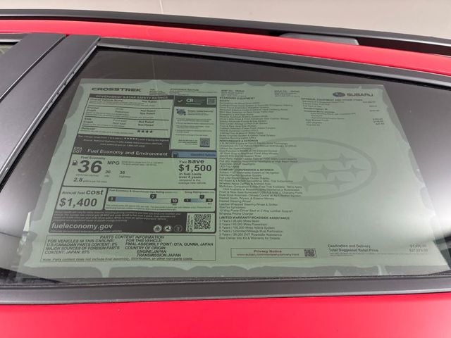 2026 Subaru CROSSTREK Limited Hybrid