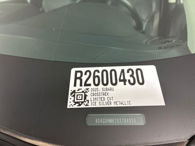2025 Subaru Crosstrek Limited