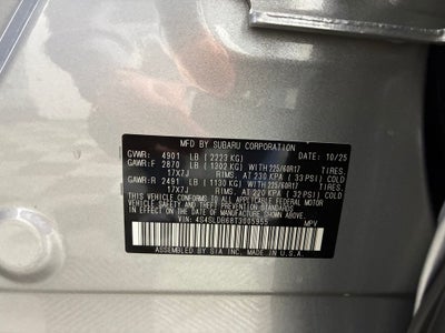 2026 Subaru Forester Premium