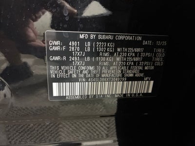 2026 Subaru Forester Premium