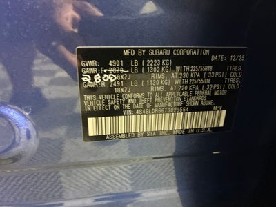 2026 Subaru Forester Limited