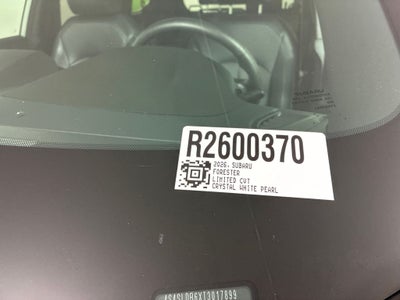 2026 Subaru Forester Limited