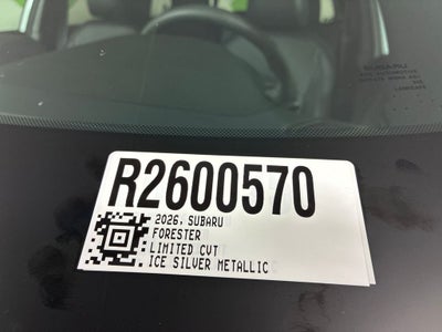 2026 Subaru Forester Limited
