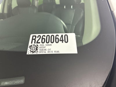 2026 Subaru Ascent Touring