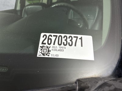2012 Toyota Highlander SE