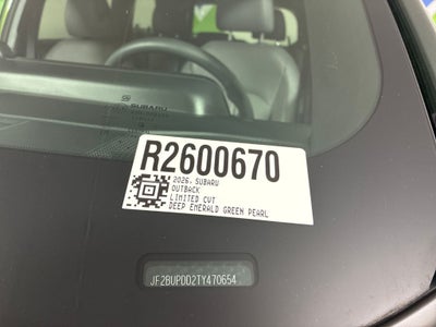 2026 Subaru Outback Limited