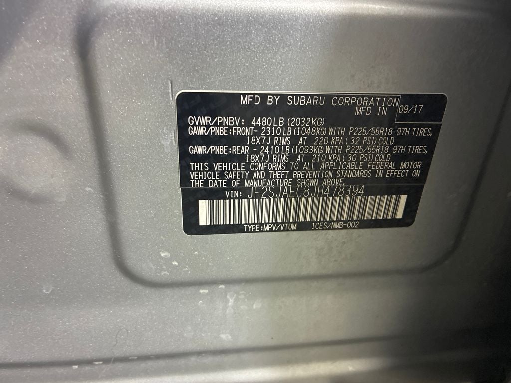 2018 Subaru Forester 2.5i Premium