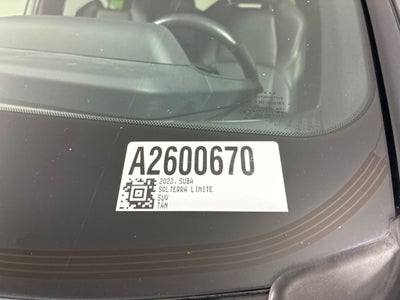 2023 Subaru Solterra Limited