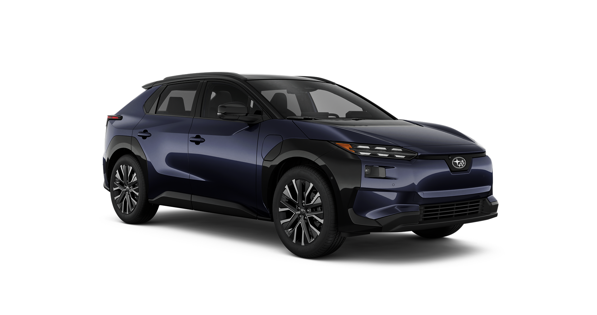 2027 Subaru Solterra Touring XT Shown in Midnight Tide Mica Two Tone