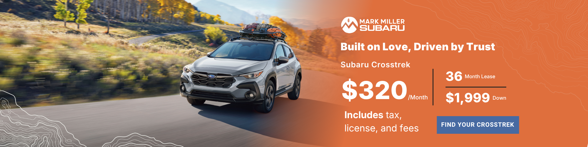 Subaru Crosstrek at Mark Miller Subaru Midtown in Salt Lake City UT
