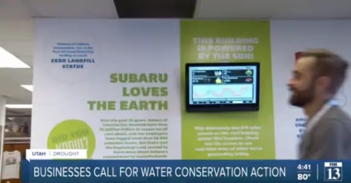 Wasatch Front businesses call for more water conservation