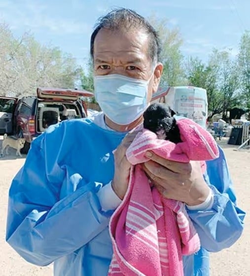 Rez dog rescuer up for international ‘Unsung Hero’ award