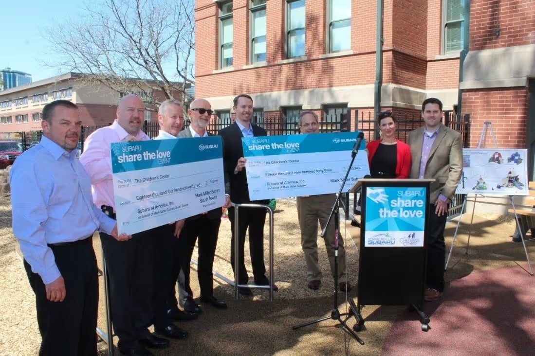 Mark Miller Subaru ‘Shares the Love’ With the Children’s Center