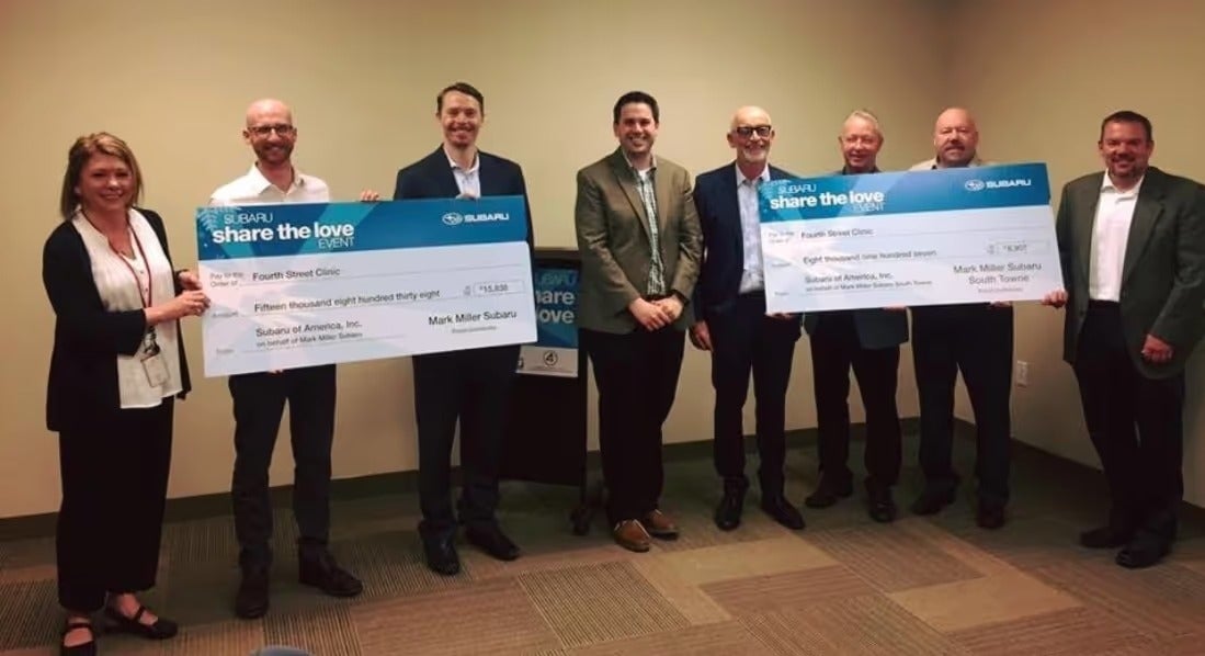 Mark Miller Subaru Donates to The Fourth Street Clinic