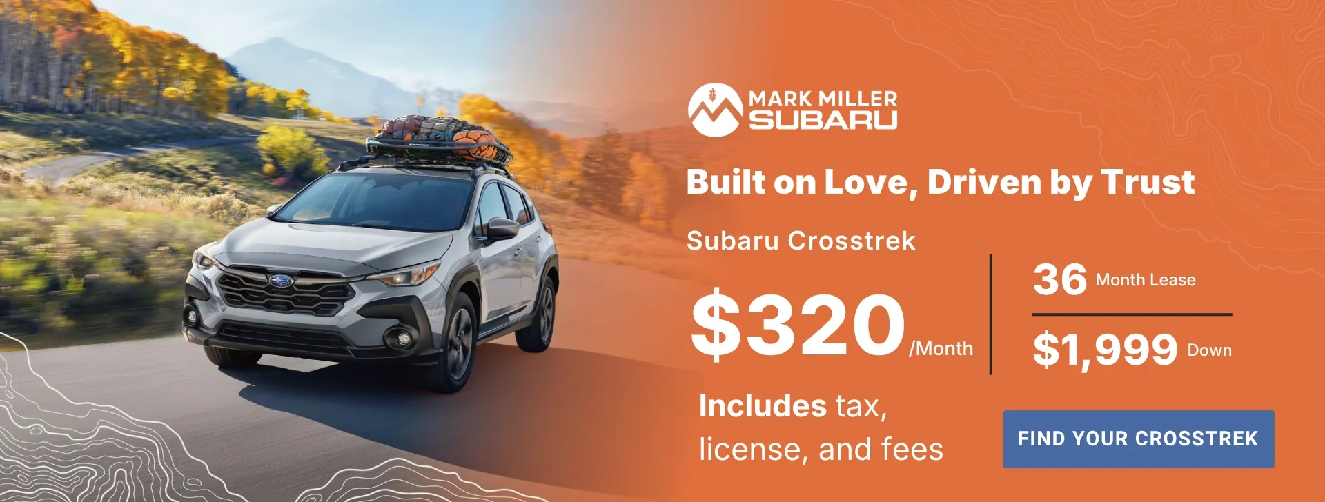 Subaru Crosstrek at Mark Miller Subaru Midtown in Salt Lake City UT
