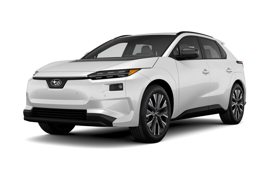 2026 Subaru Solterra in Cosmic White Pearl