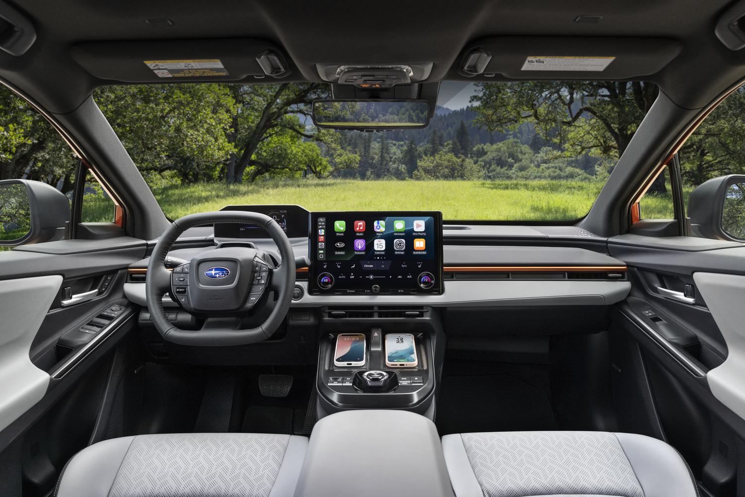 2026 Subaru Uncharted dashboard with digital cluster and center touchscreen